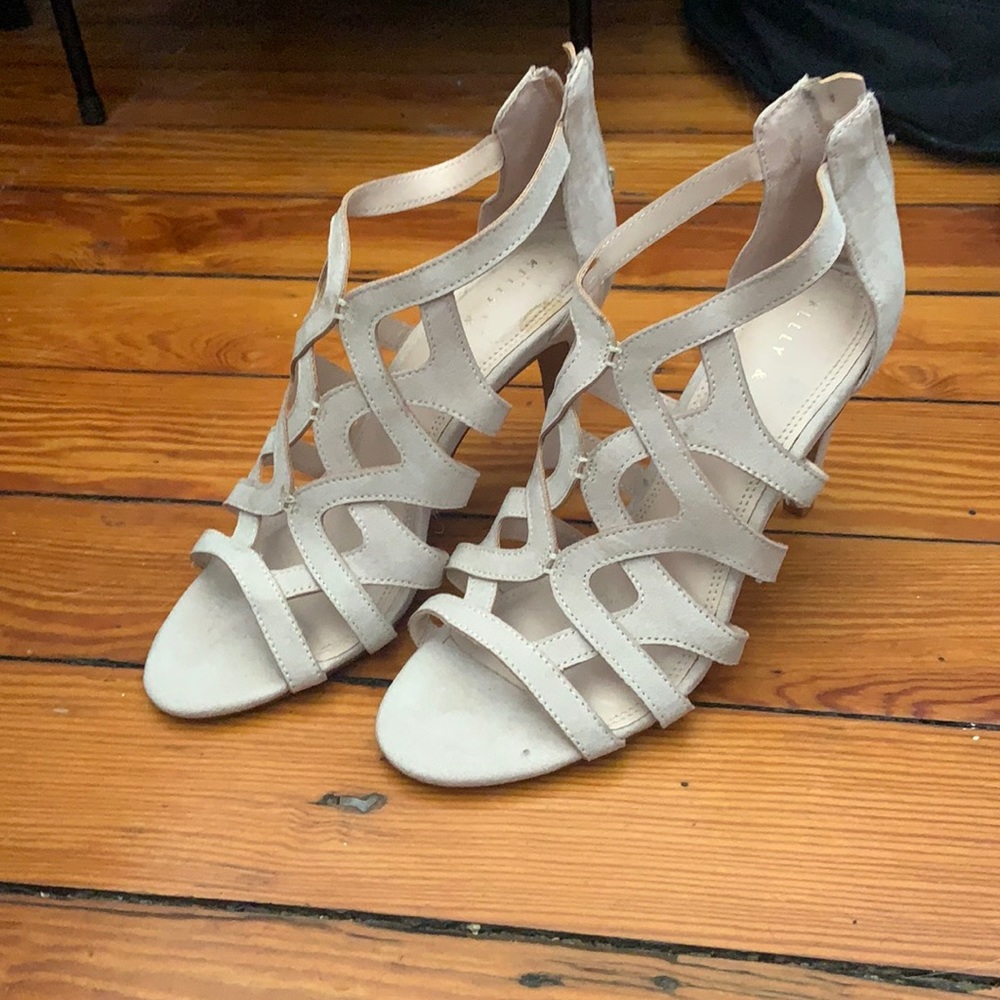 Cream colored heels!